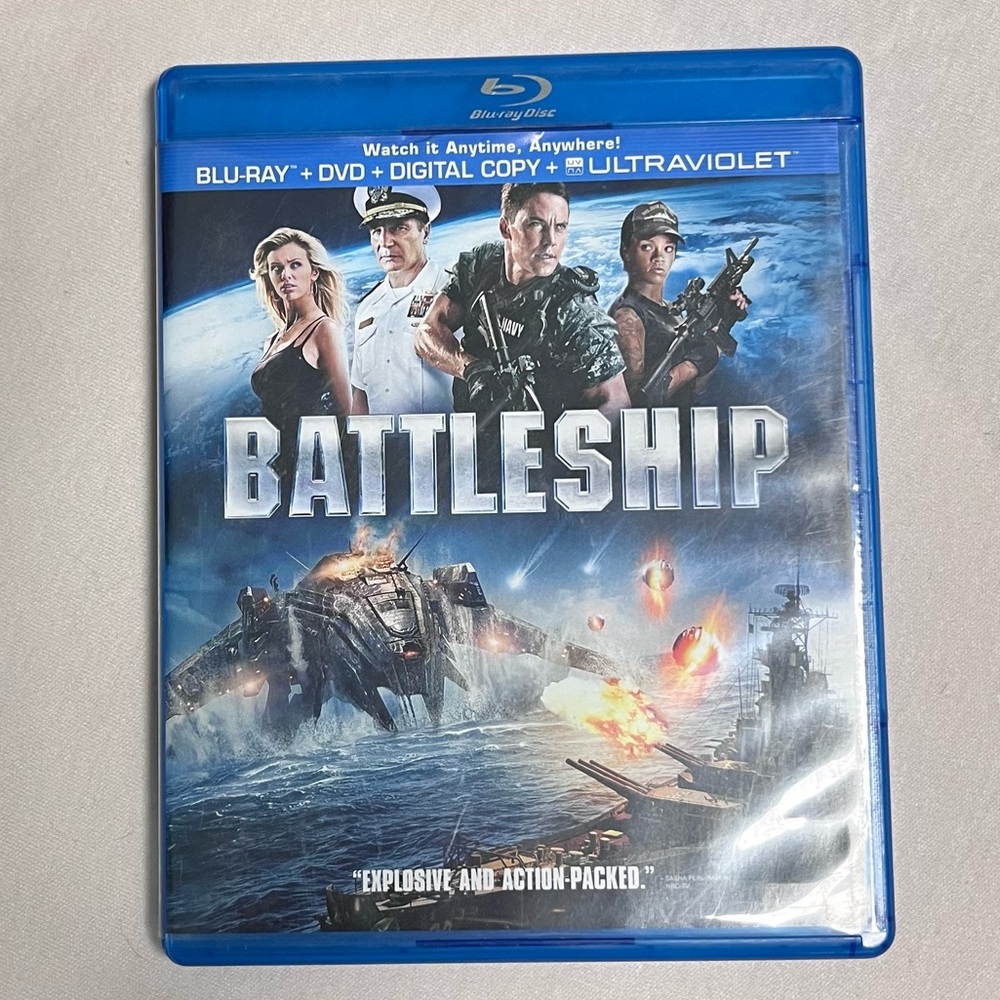 Battleship movie Blu-ray Disc